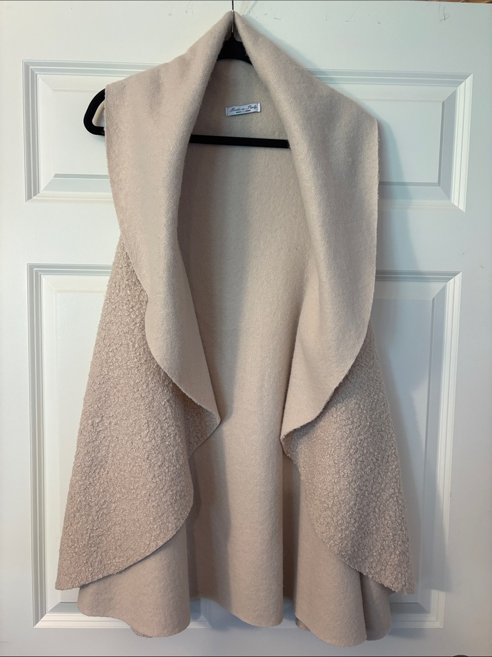 Textured Cape Vest Tunic
